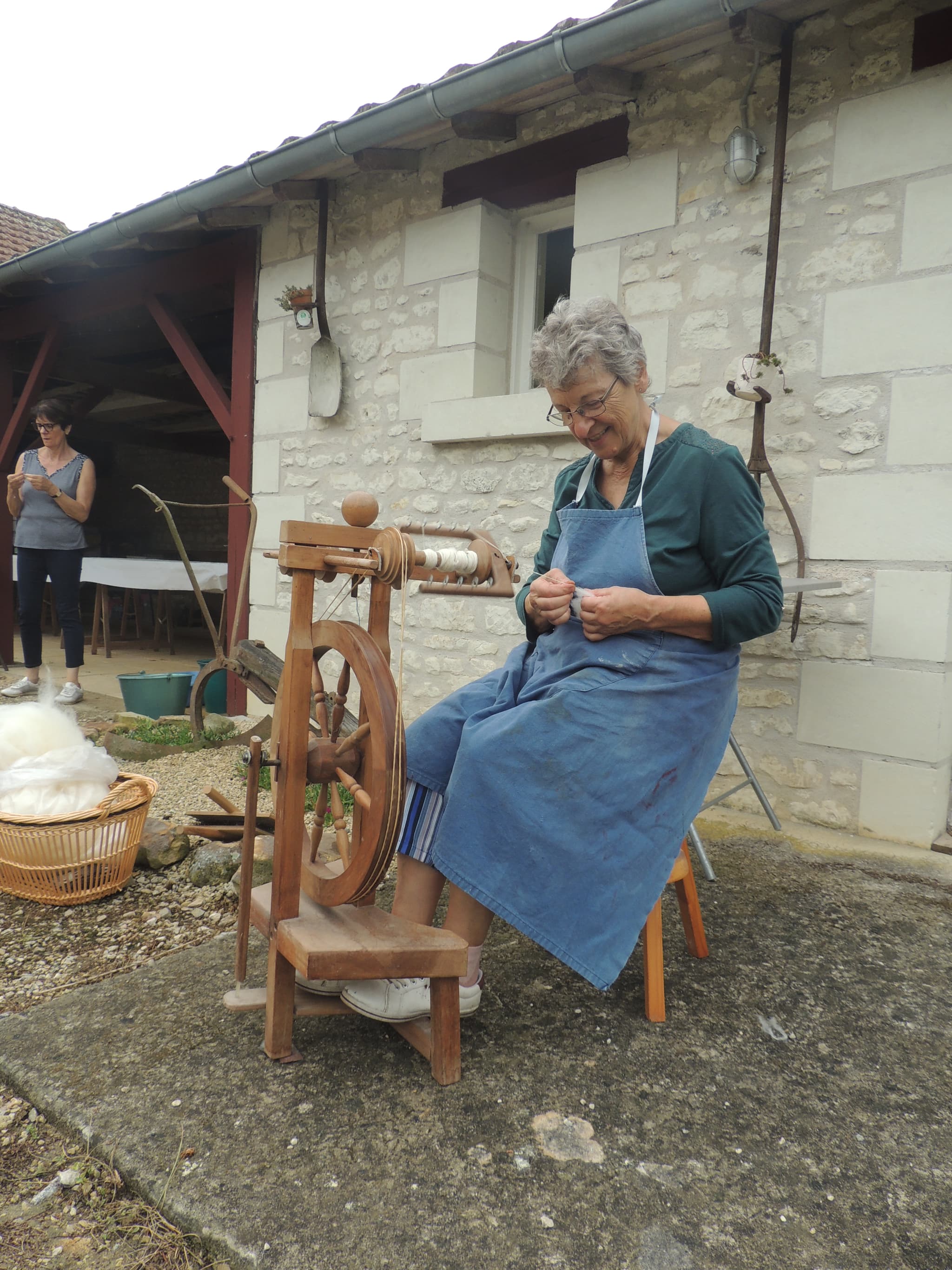 Filage au rouet