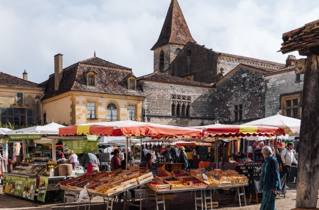 Marché de Monpazier