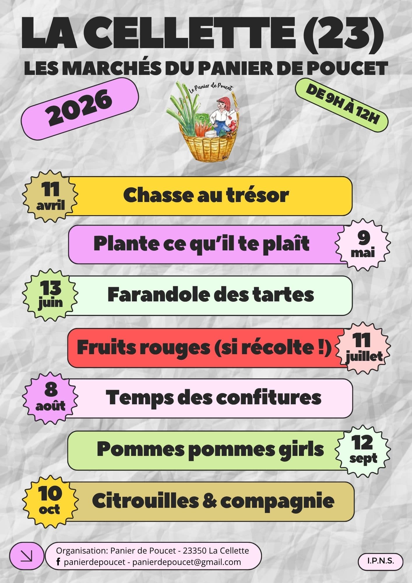 Affiche annuelle