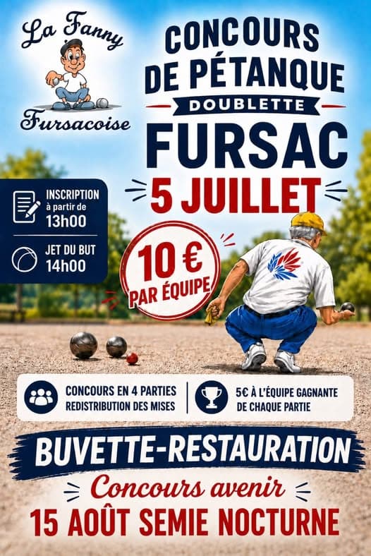 Pétanque Fursac