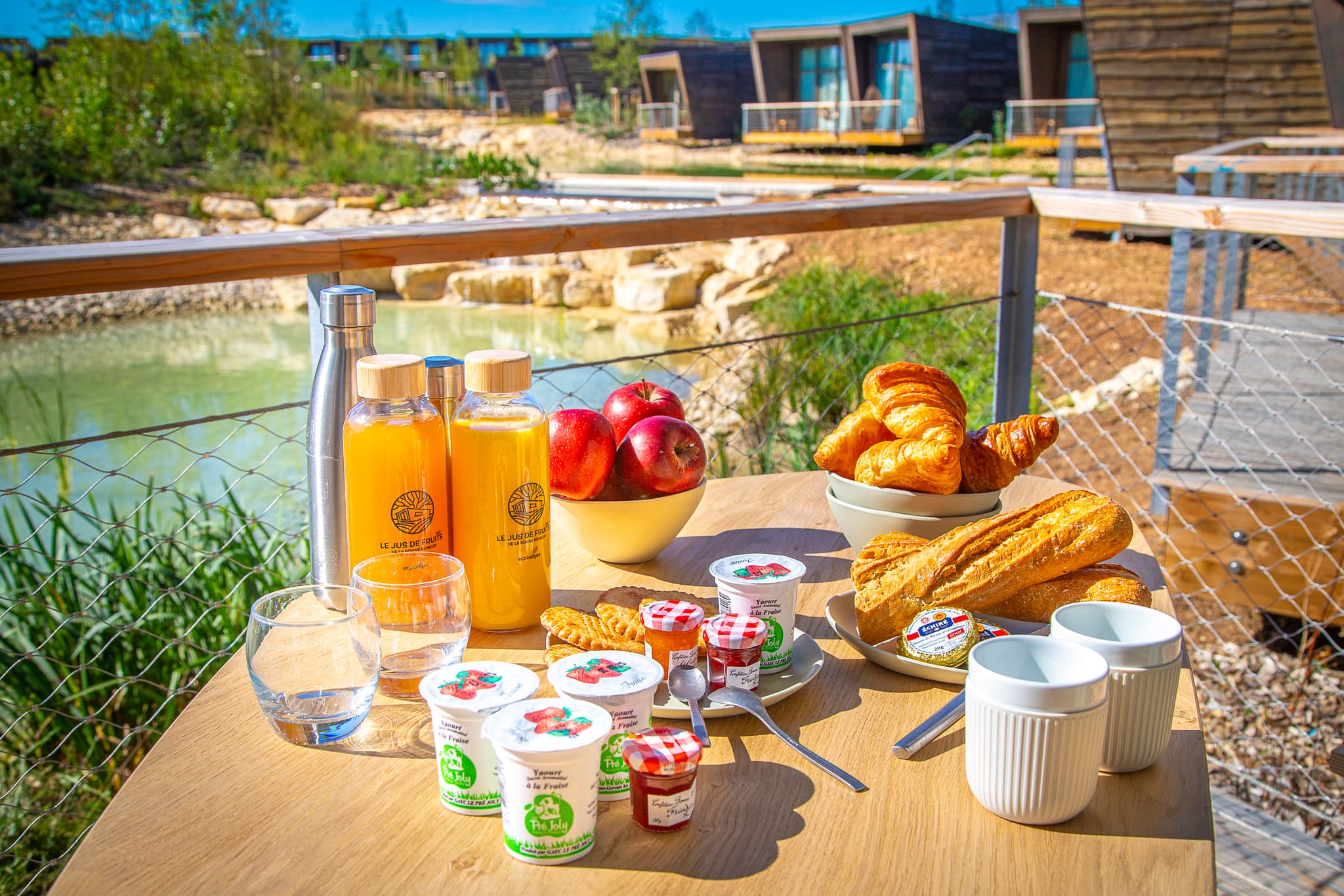 Petit Déjeuner Hôtel Ecolodgee Futuroscope