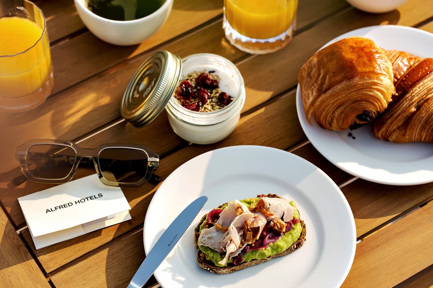 Petit dejeuner Alfred Hôtel