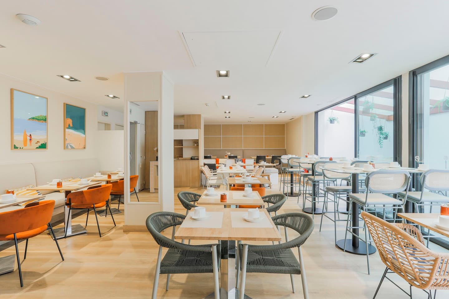 Petit dejeuner Hôtel Mercure Président Biarritz Plage