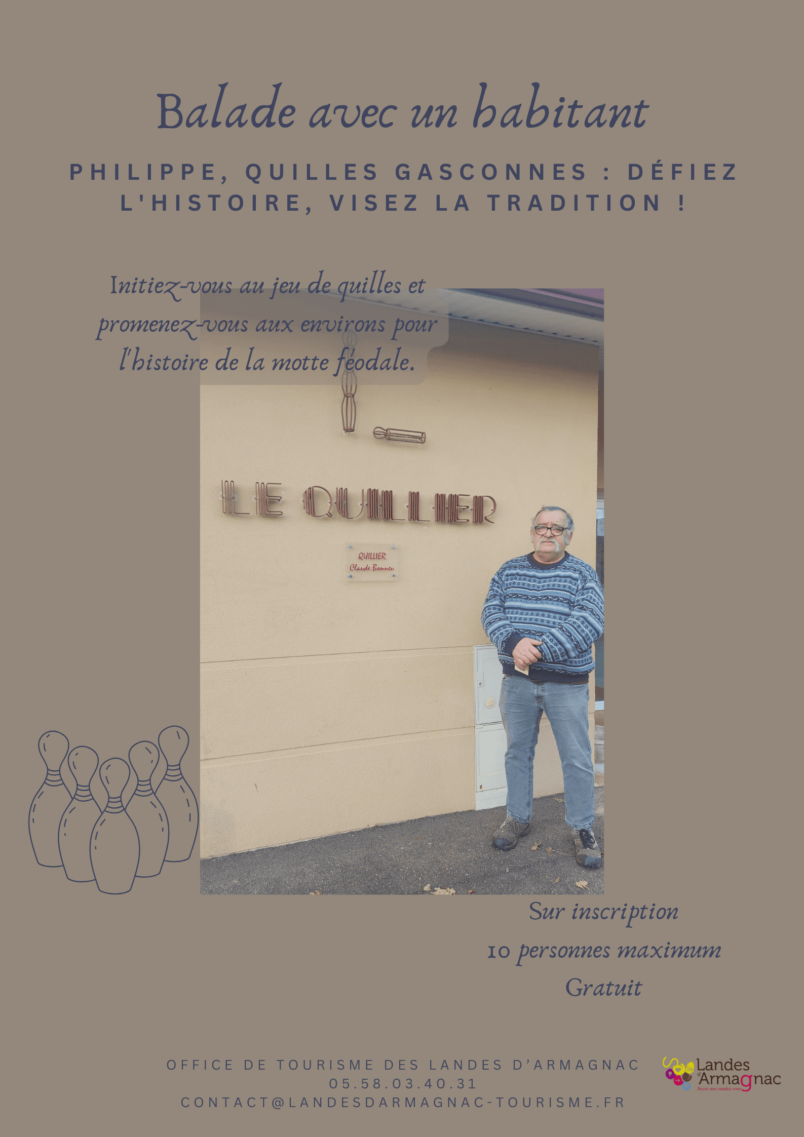 Affiches individuelles Conteurs de Landes 2026 - Philippe