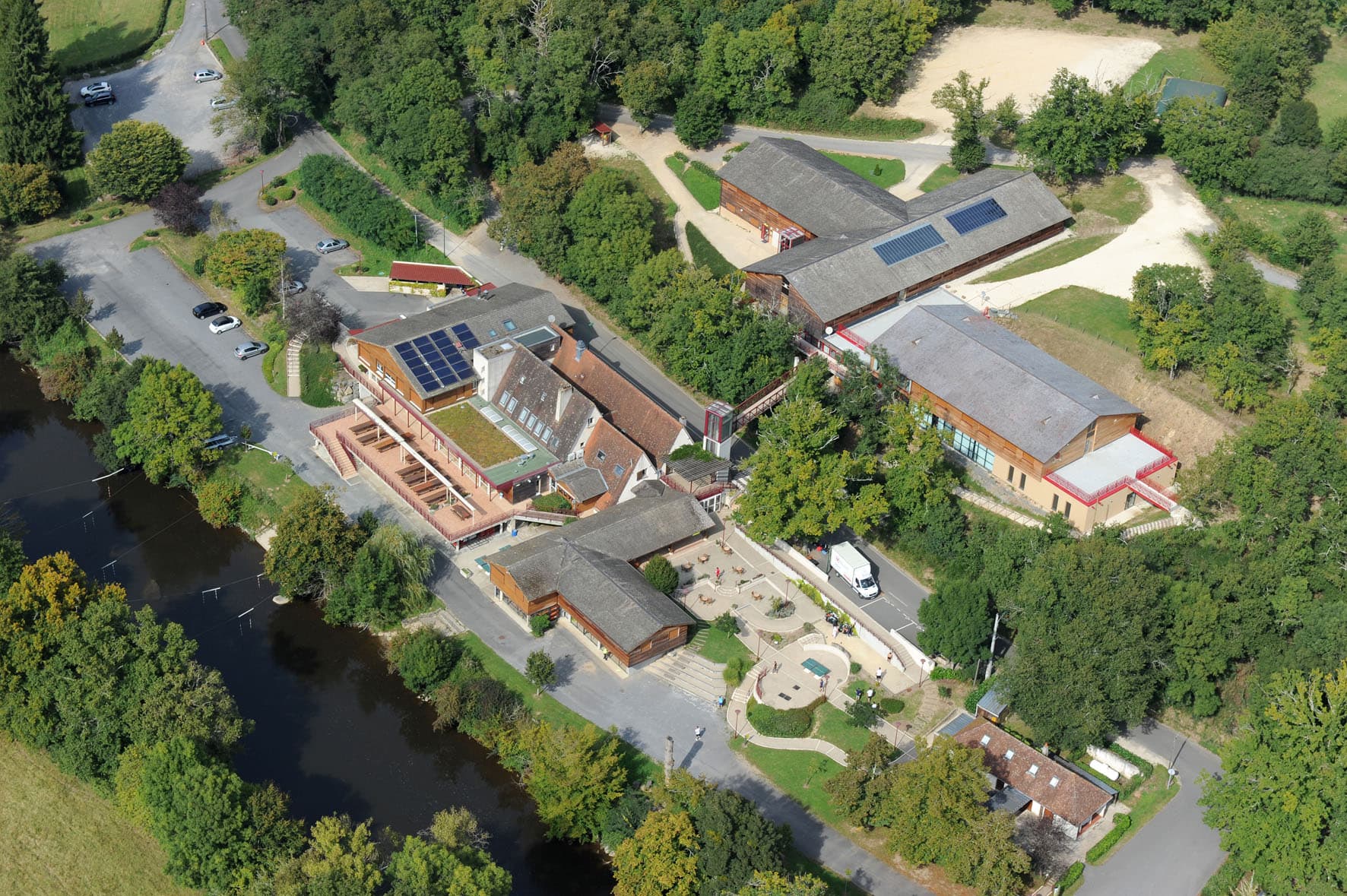 Centre d'accueil et d'hébergement - CPA Lathus