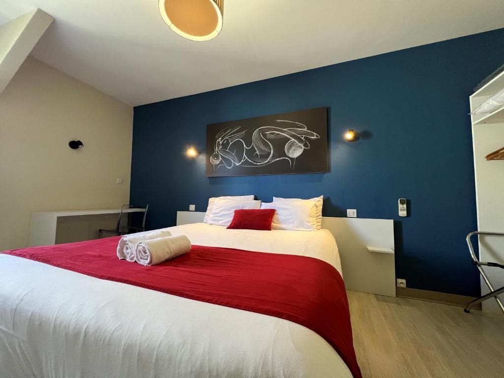 Une chambre du Brit Hôtel du Parc à Niort