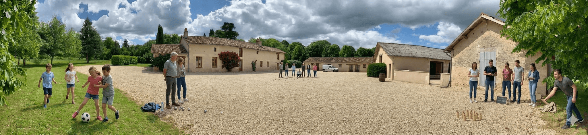 Photos site avec monde