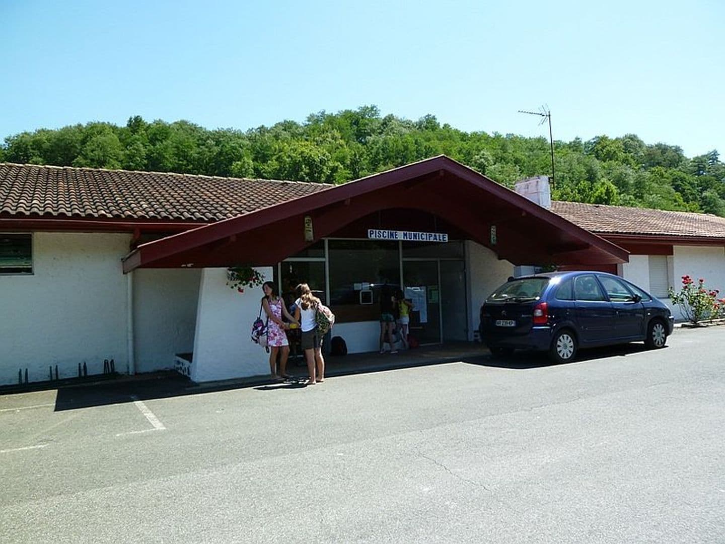Piscine Baigorri - entrée