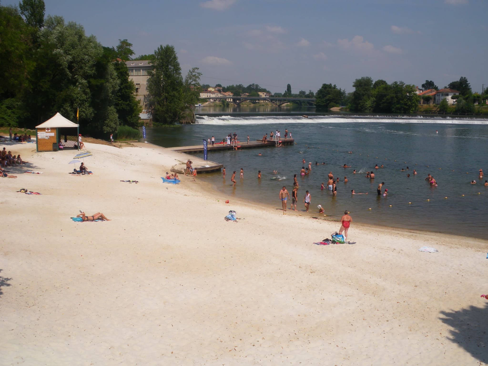 Plage de Clairac