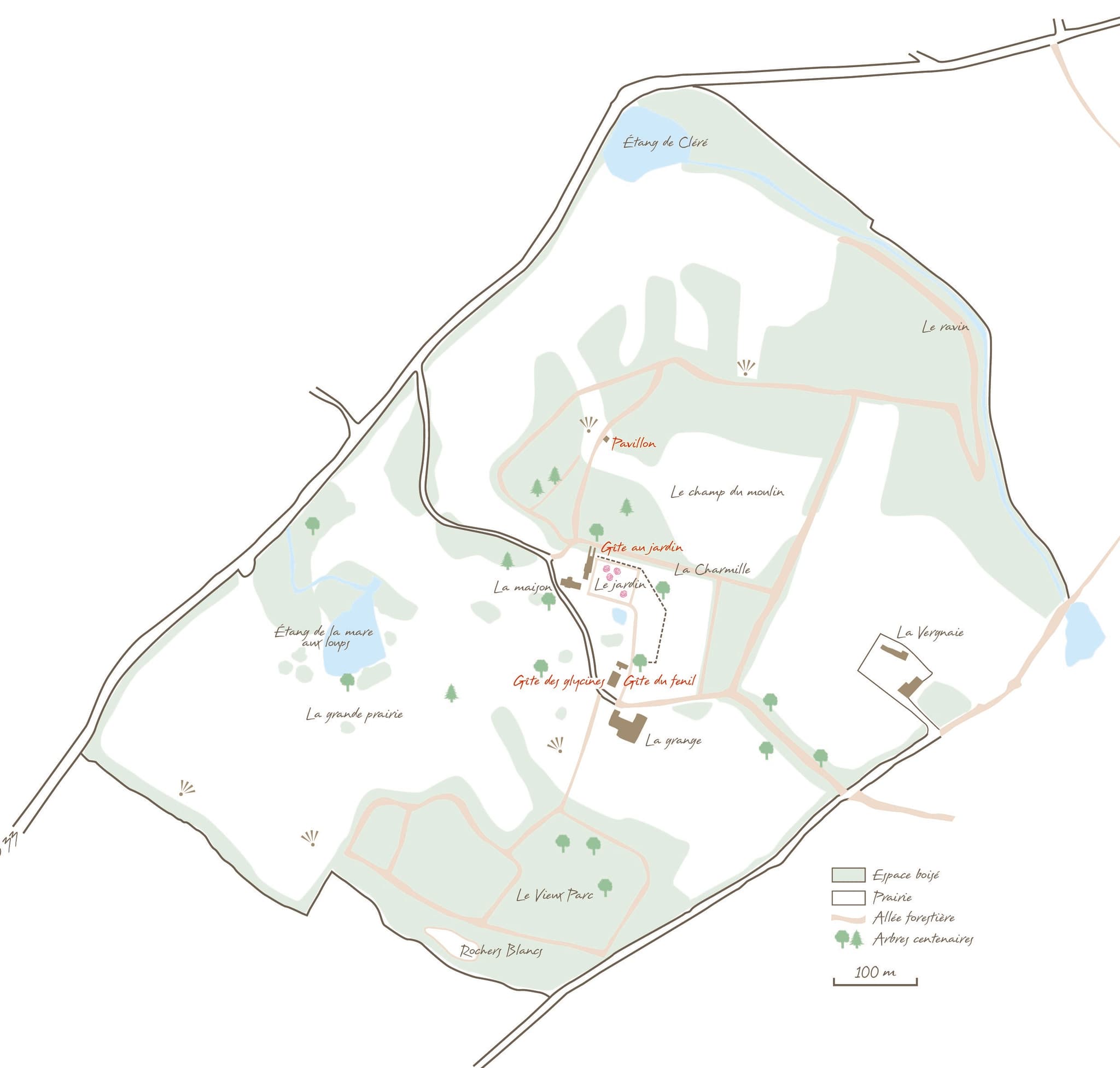 Plan du parc