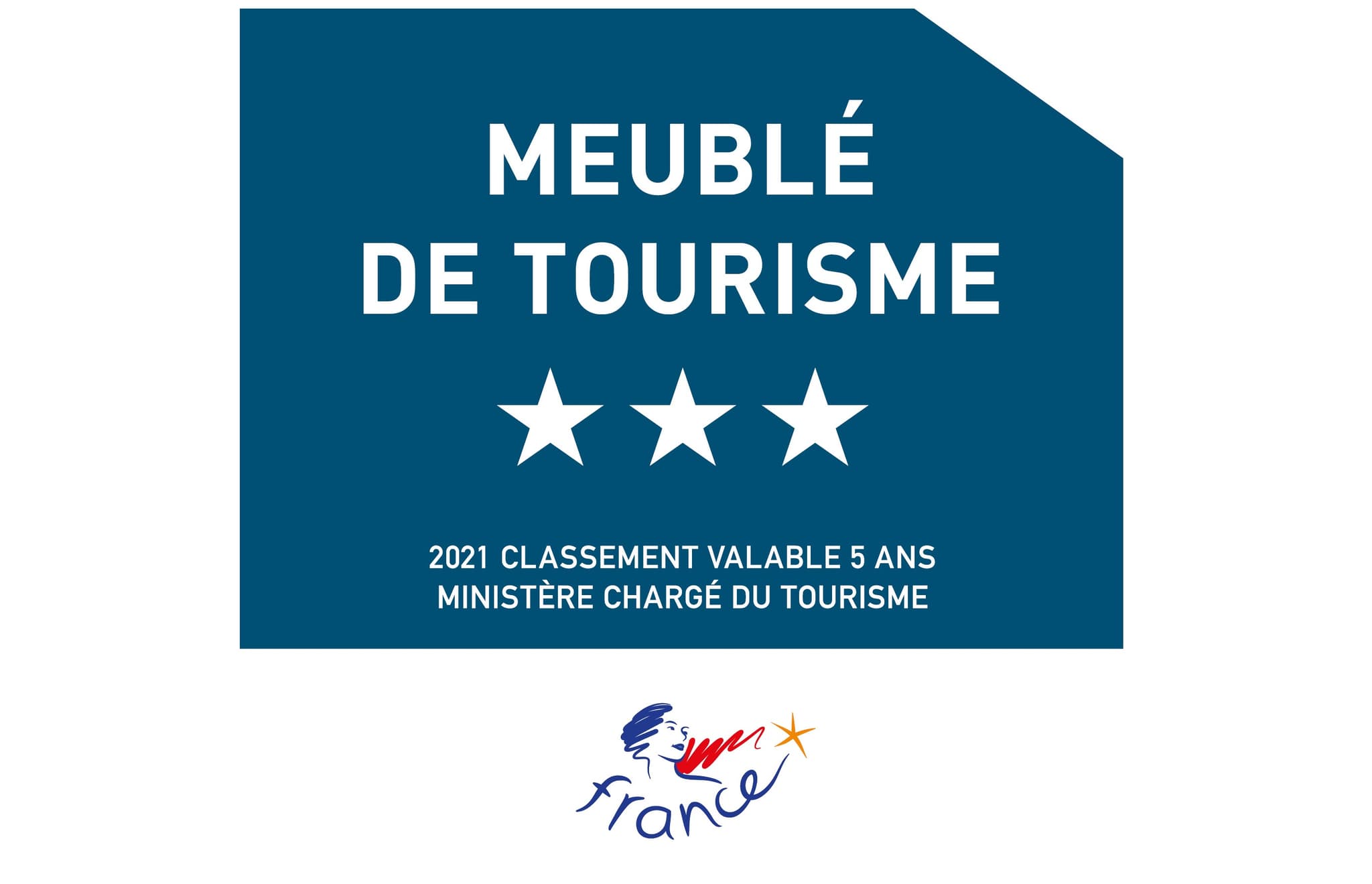 Meublé de tourisme 3 étoiles 2021