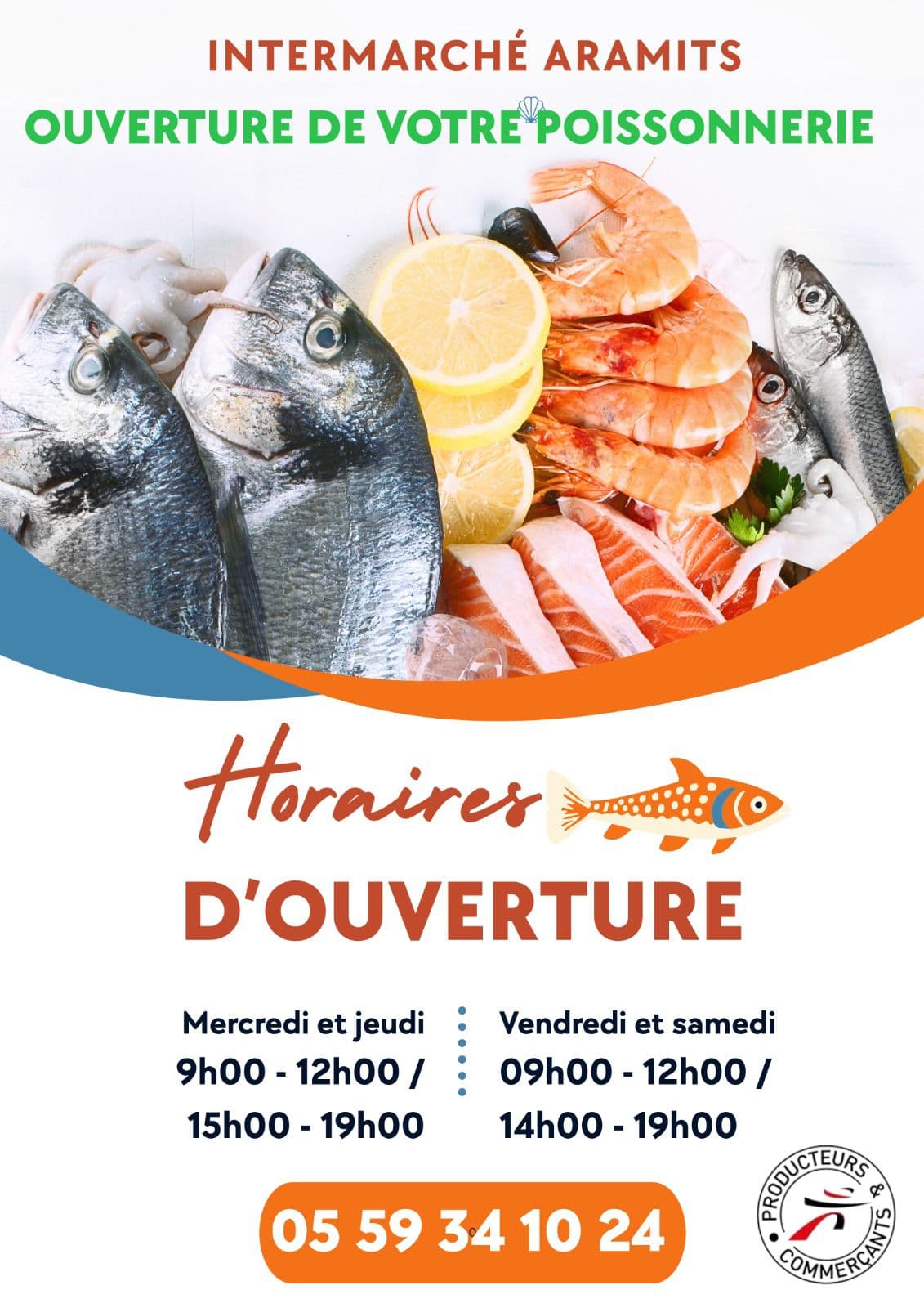 Poissonnerie Intermarché Aramits