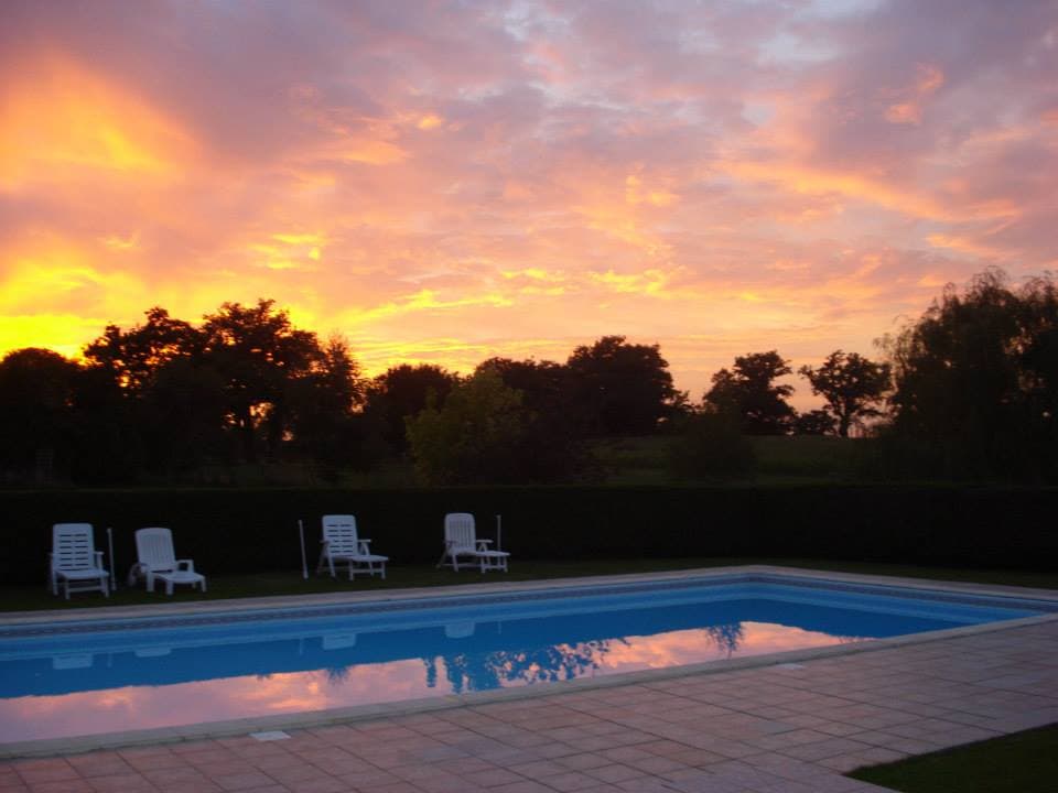 Pool sunset 2