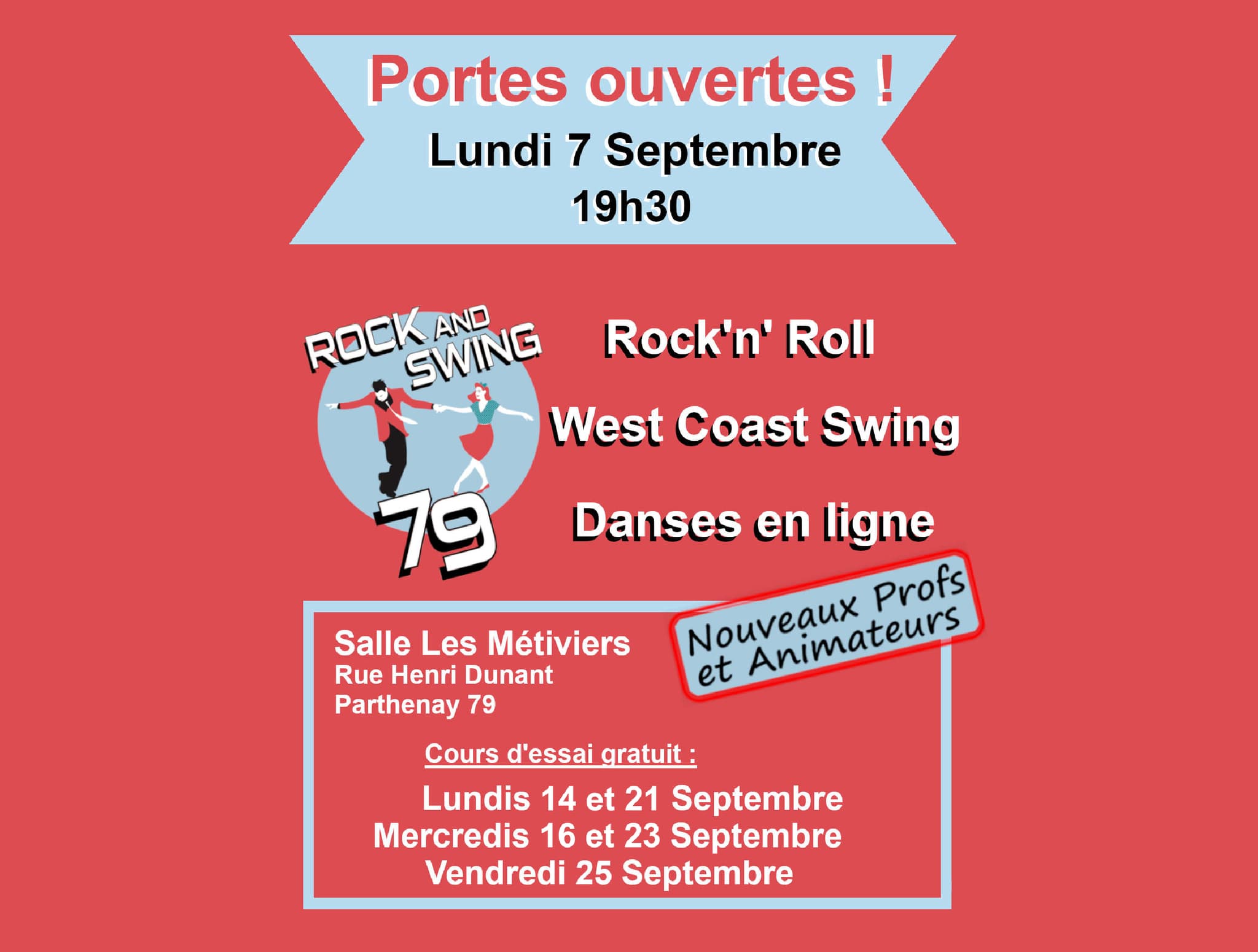 Portes ouvertes "Rock and swing 79"