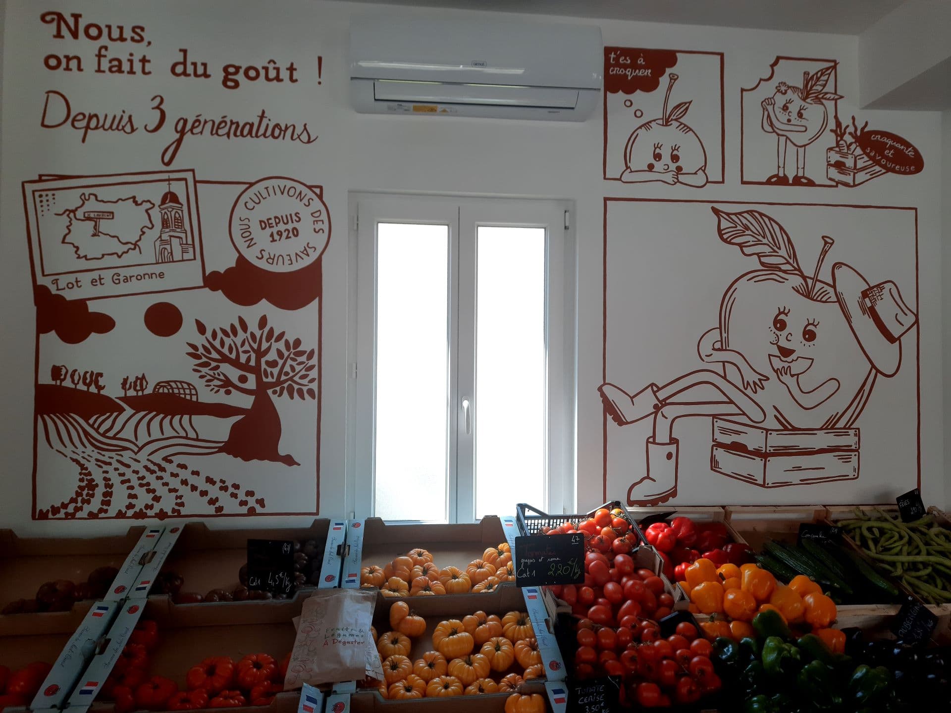 Primeurs de Garonne tomates
