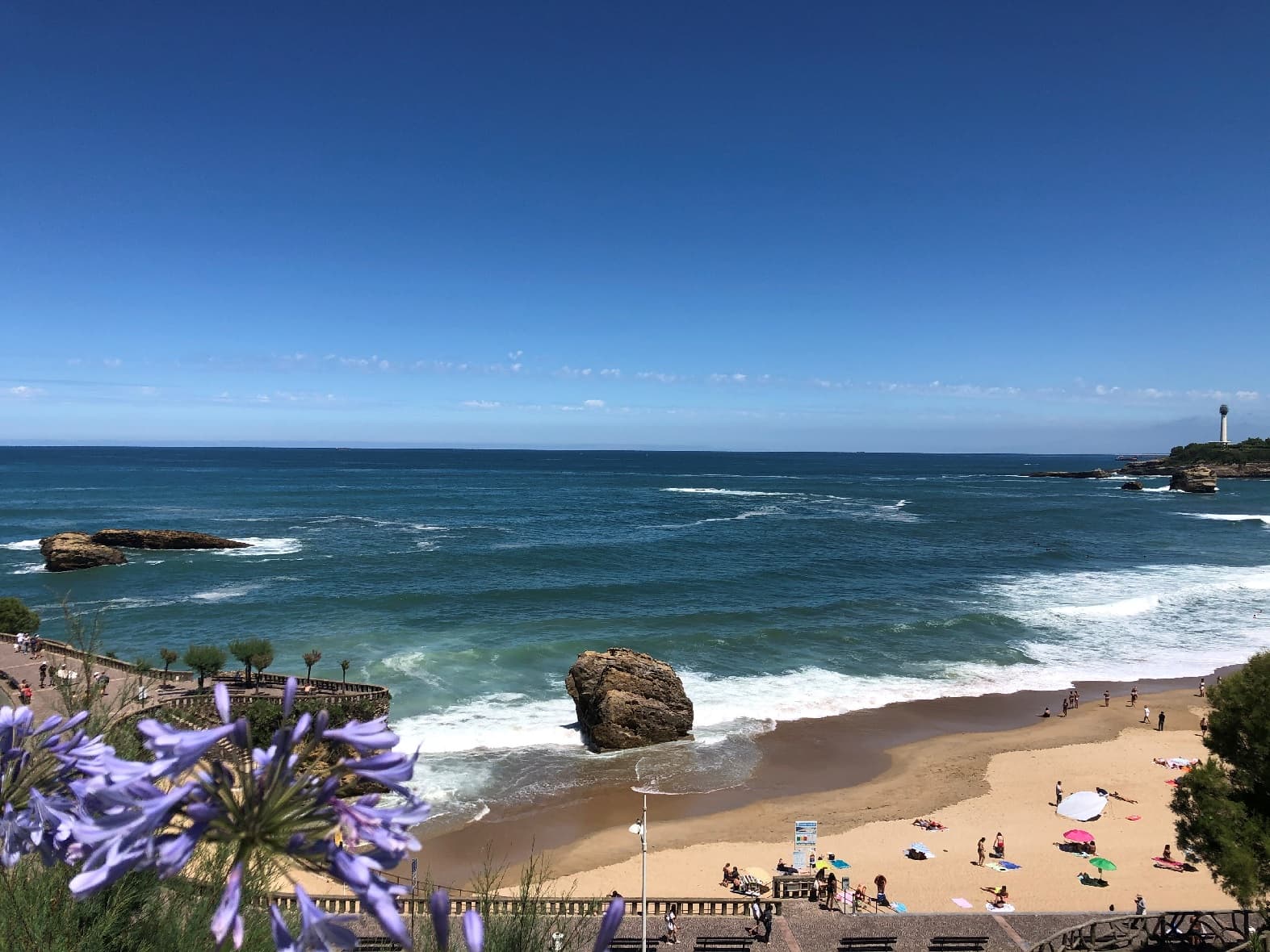 Promenade Grande plage-Biarritz-Panorama