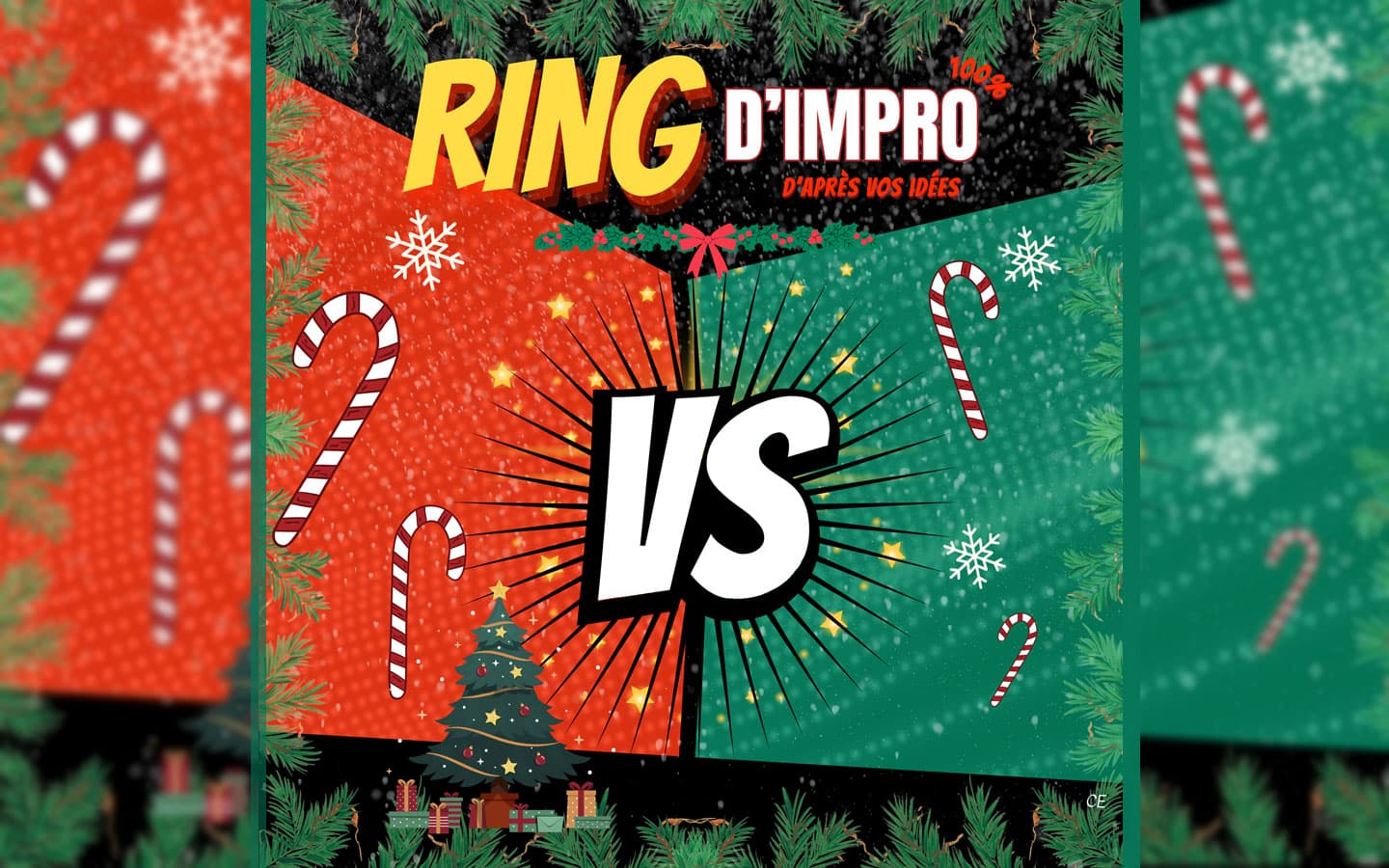 ring d'impro de noel