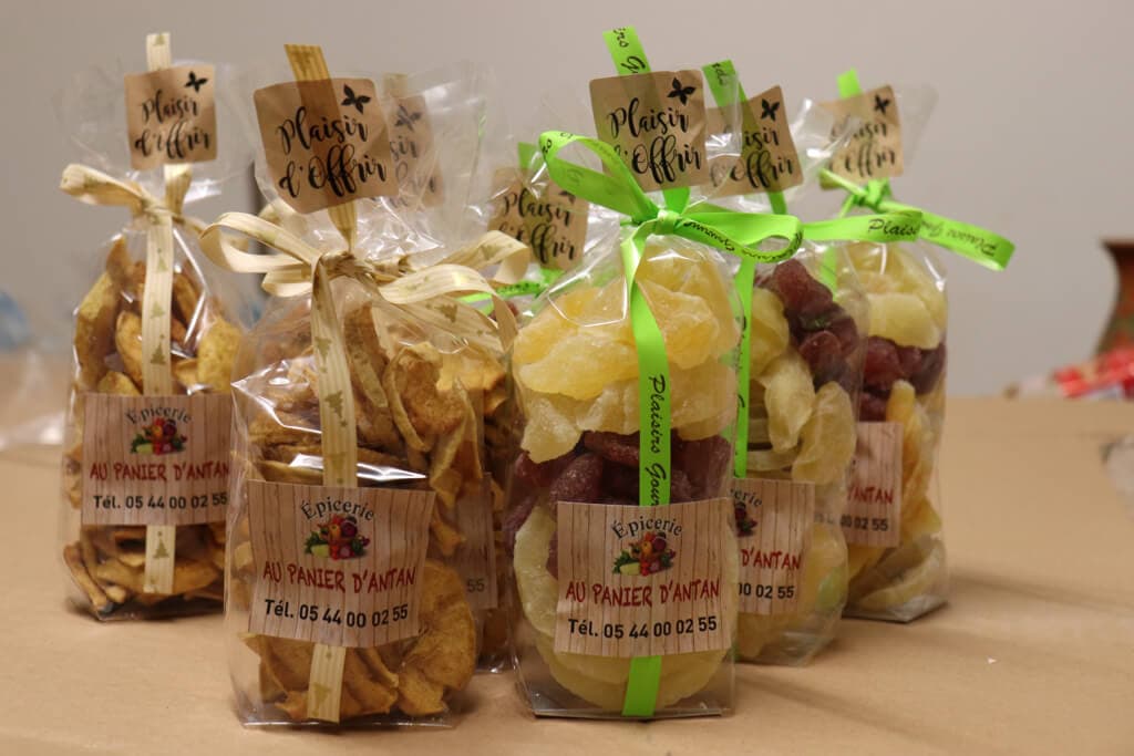 Sachet fruits secs