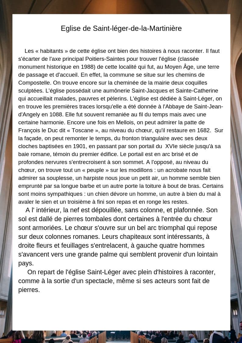 Saint-Leger-de-la-Martiniere