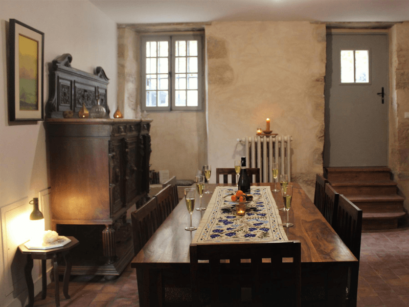 Salle à manger commune