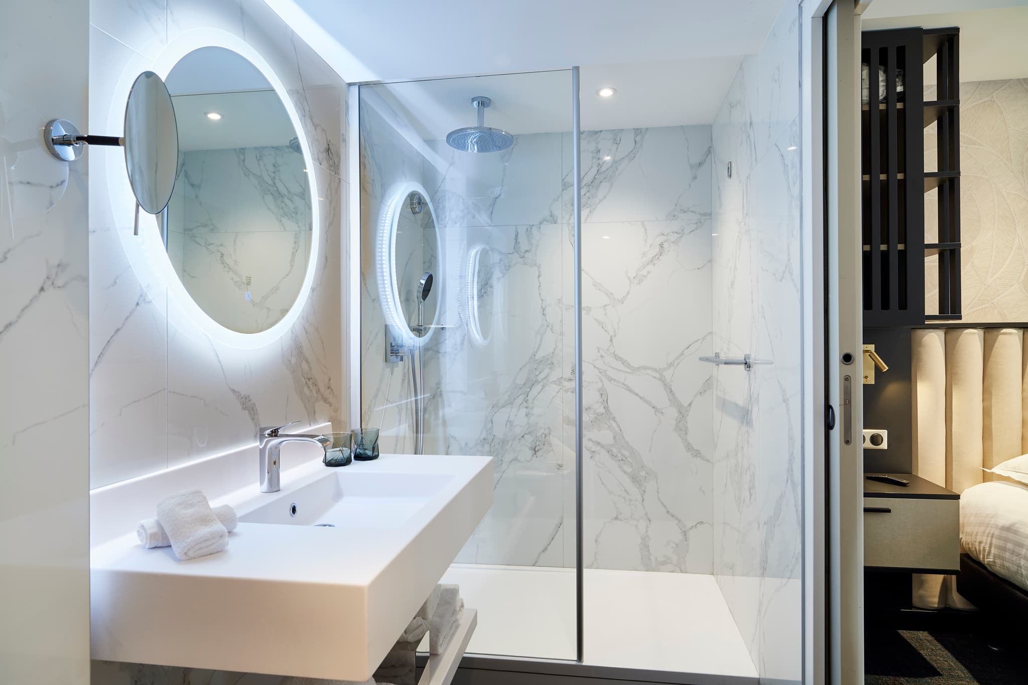 Salle de Bains Chambre Standard@DesVignesetDesAnges