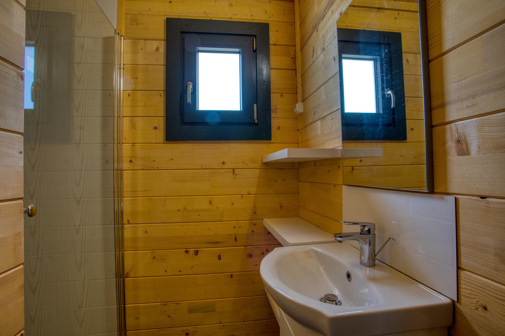 Salle de bain chalet Montignac