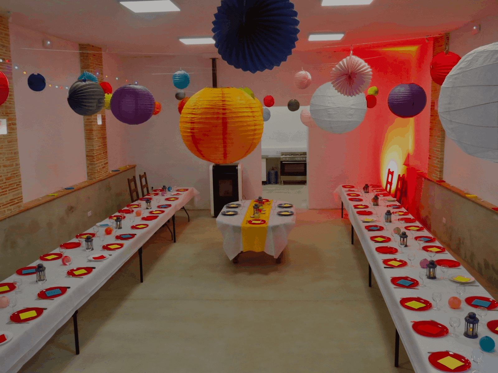 Salle décoré anniverss