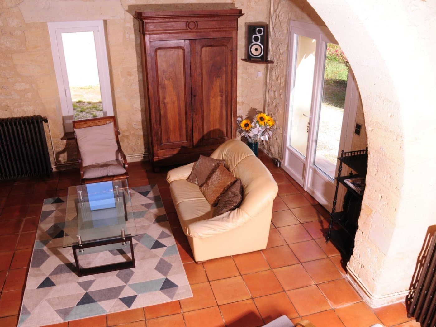 Salle voûtée