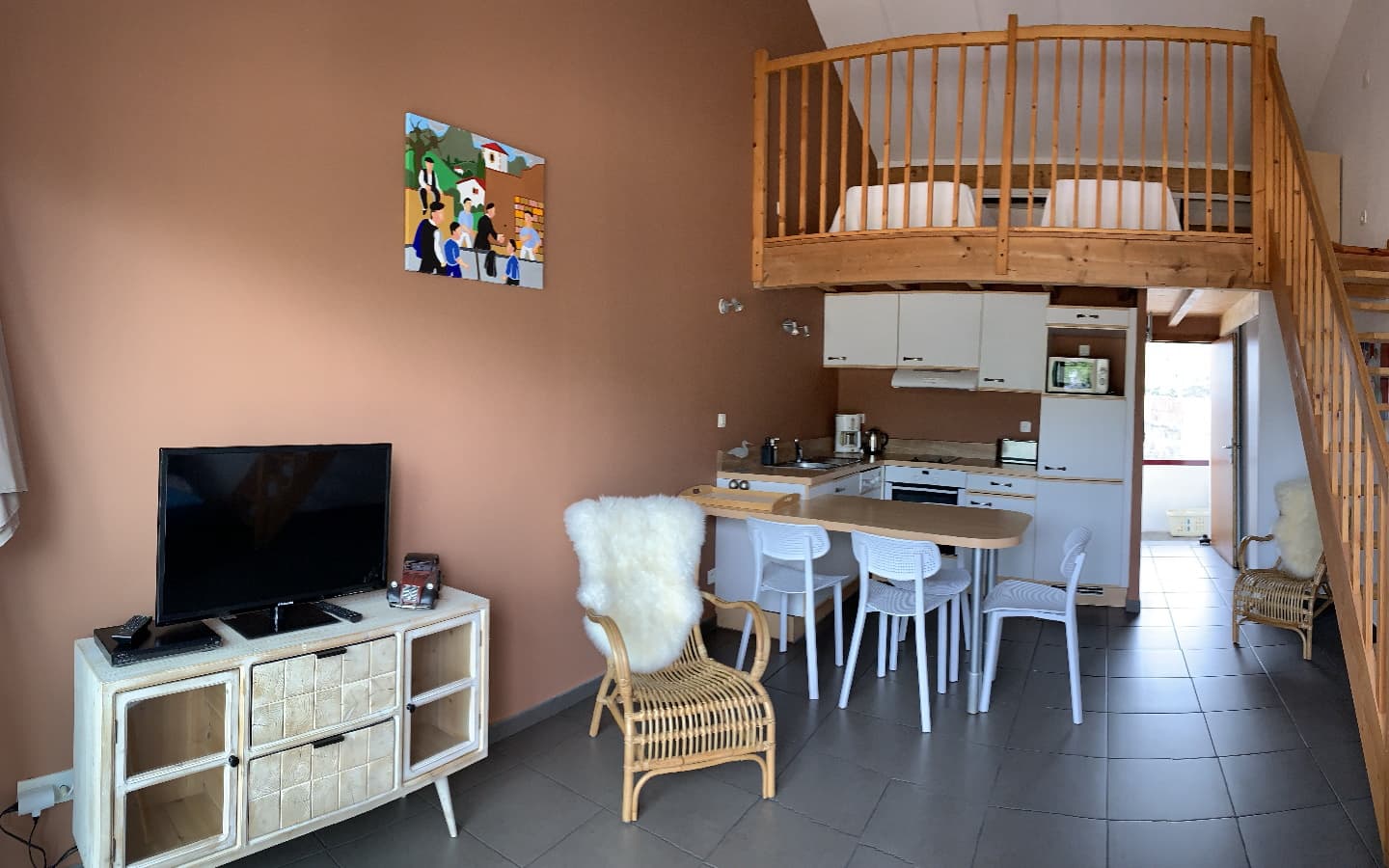 Salon brique