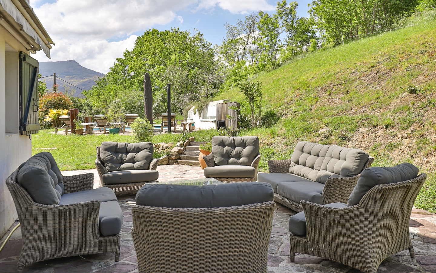Salon de jardin