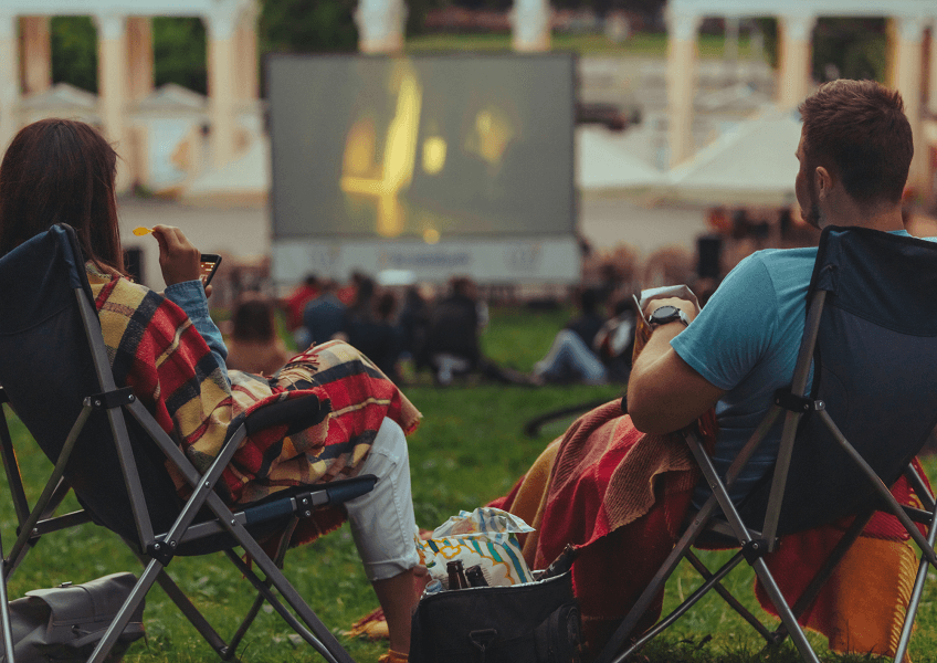 Cinéma en plein air