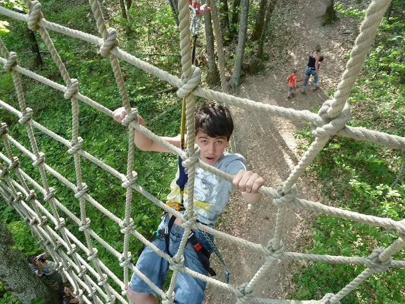 Saut de Tarzan ok