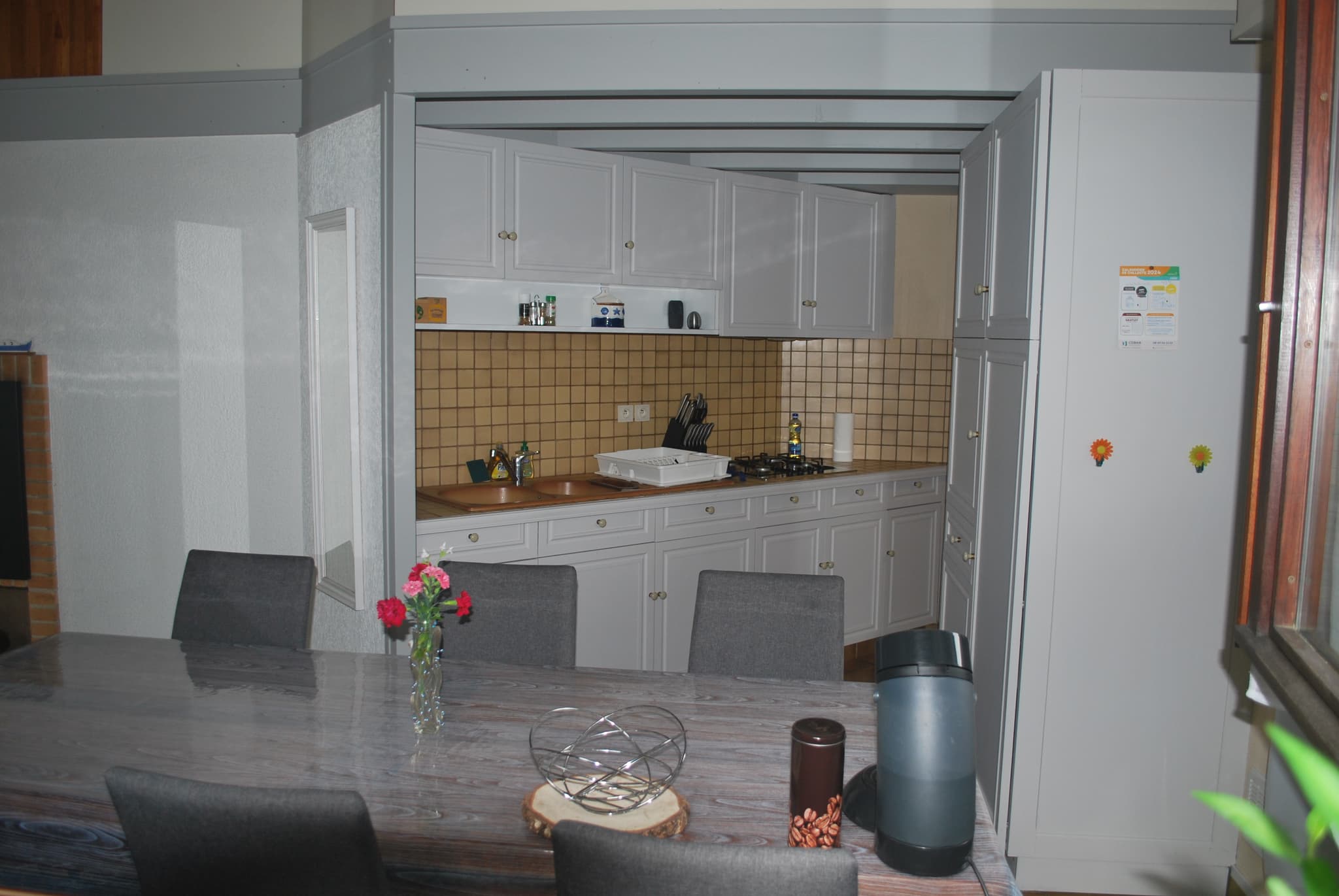 Séjour cuisine