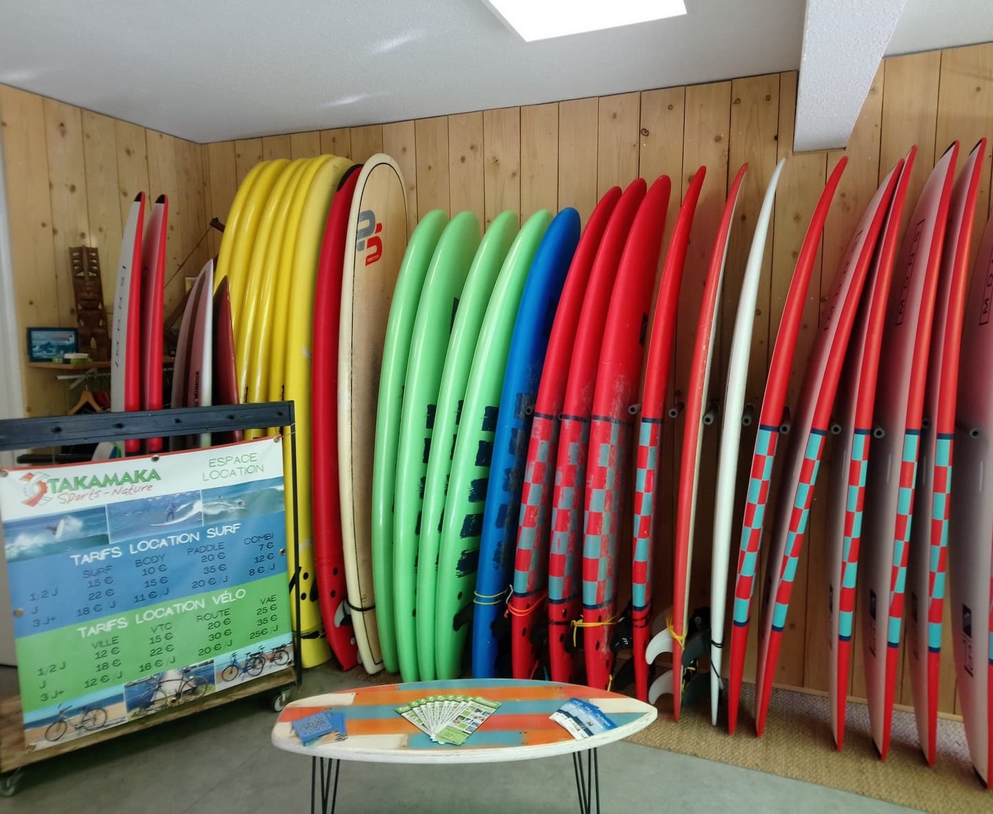 Shop planches Takamaka Biarritz