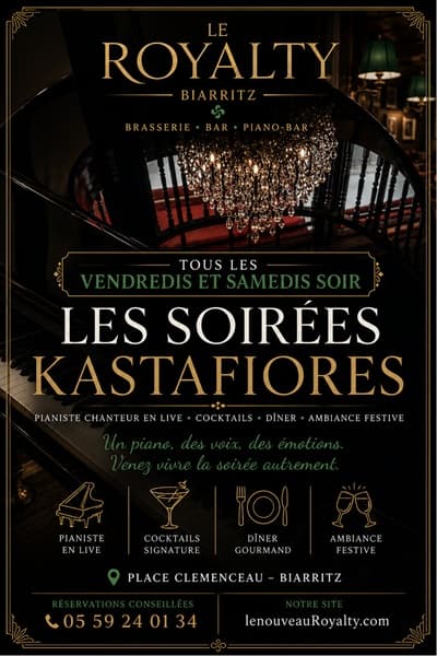 Soirées piano bar Le royalty