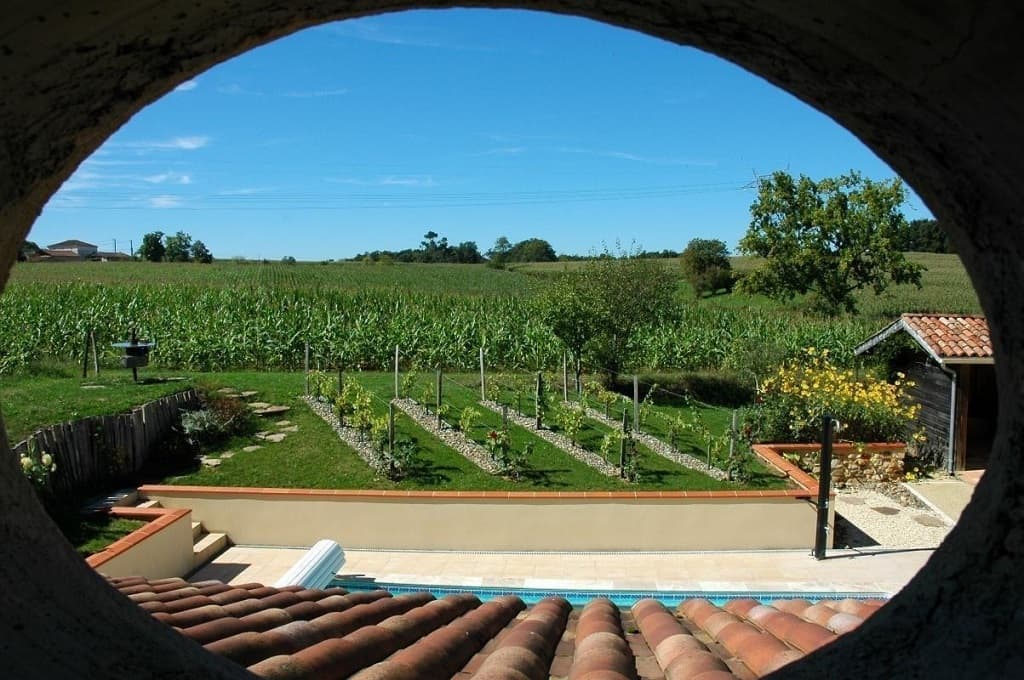Sourrouille - vue jardin