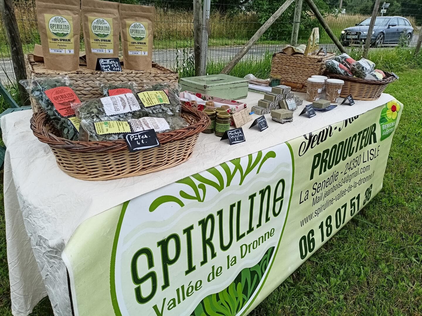 Spiruline Vallée de la Dronne
