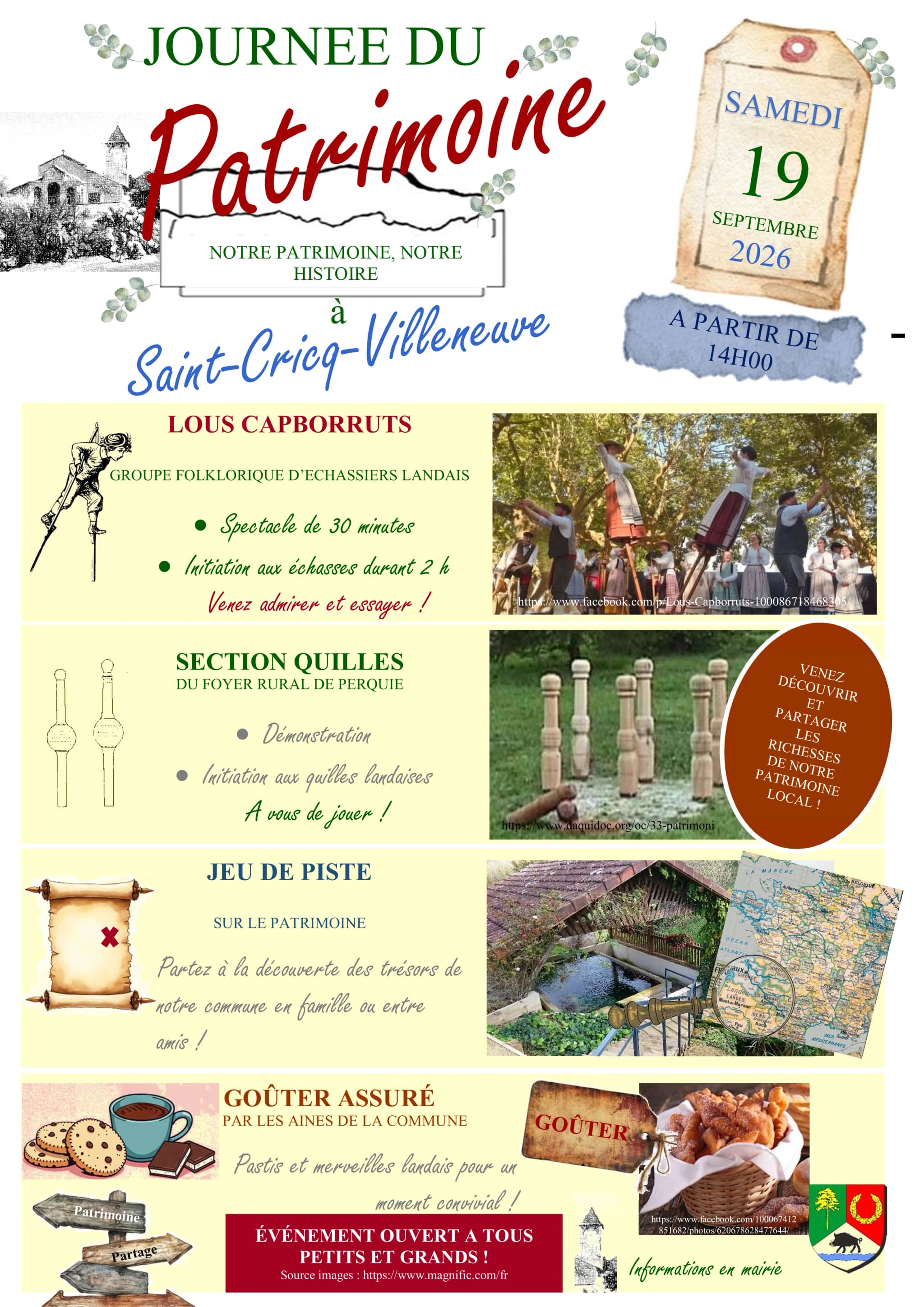St Cricq Villeneuve - JEP - 19 Septembre