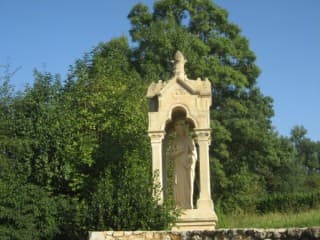 Destination Garonne, Statue Sainte Radegonde, Arbanats