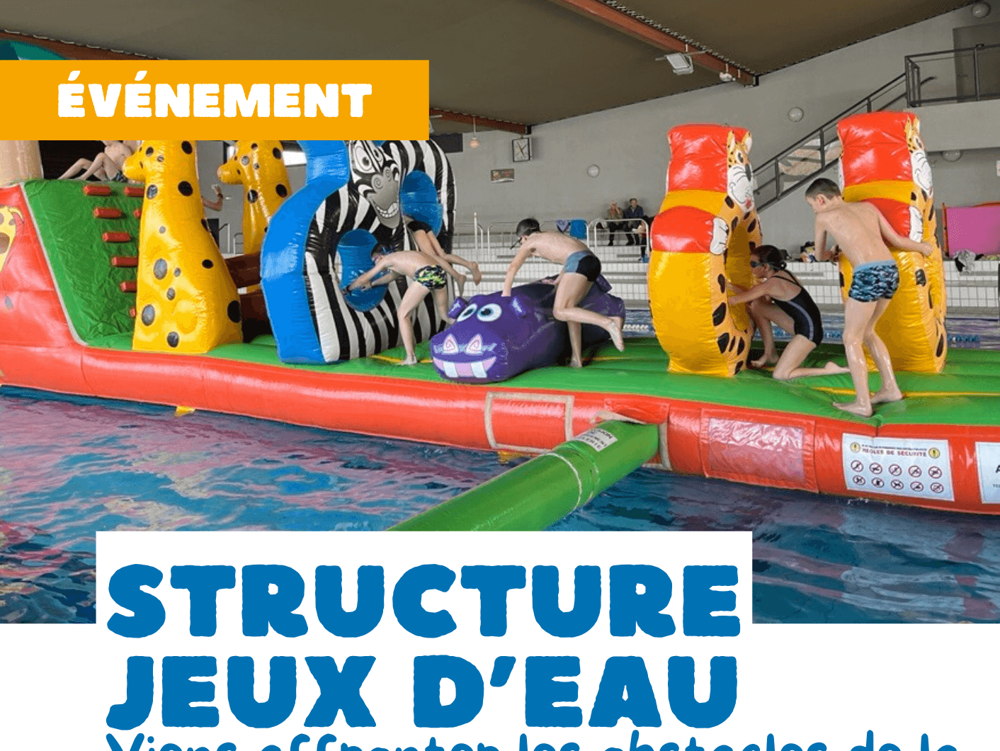 Structure gonflable à Gâtinéo - 20 ans Gatinéo