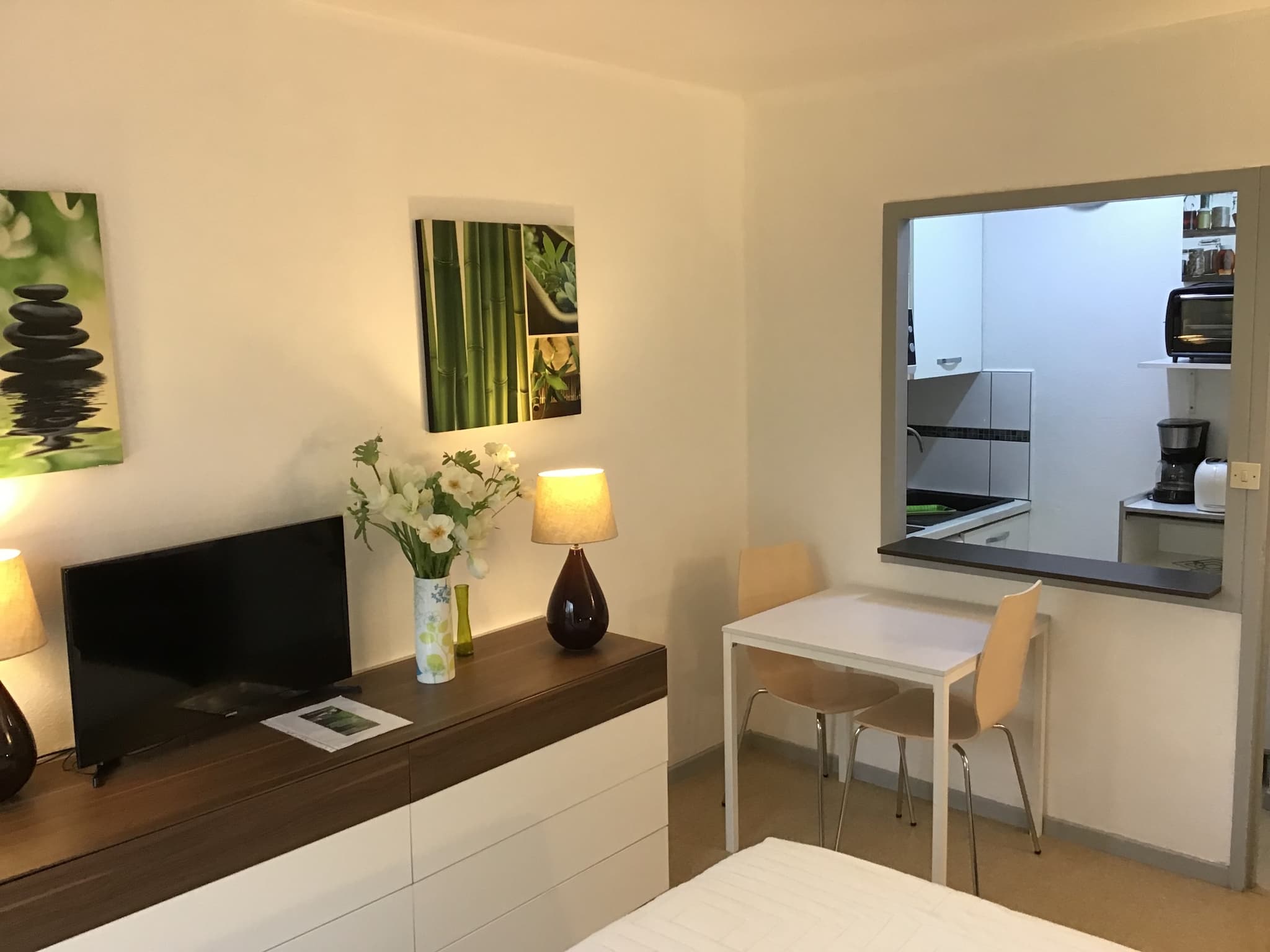 vue sur cuisine