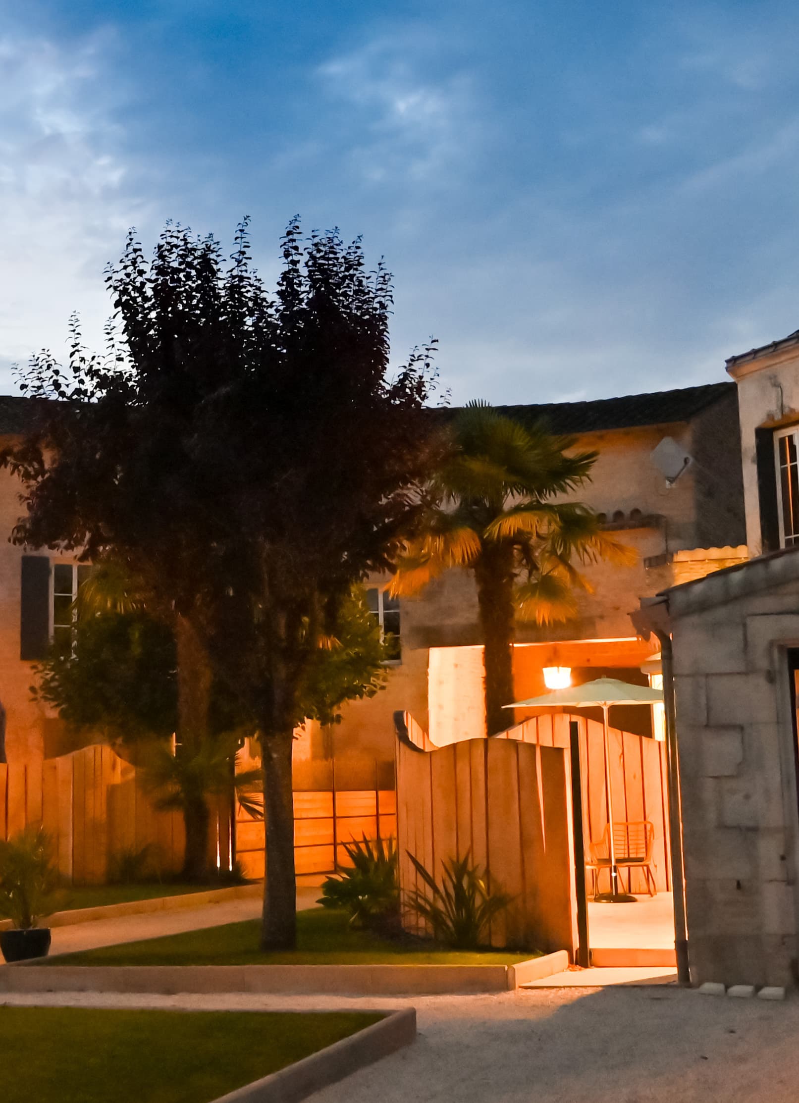 La terrasse de nuit