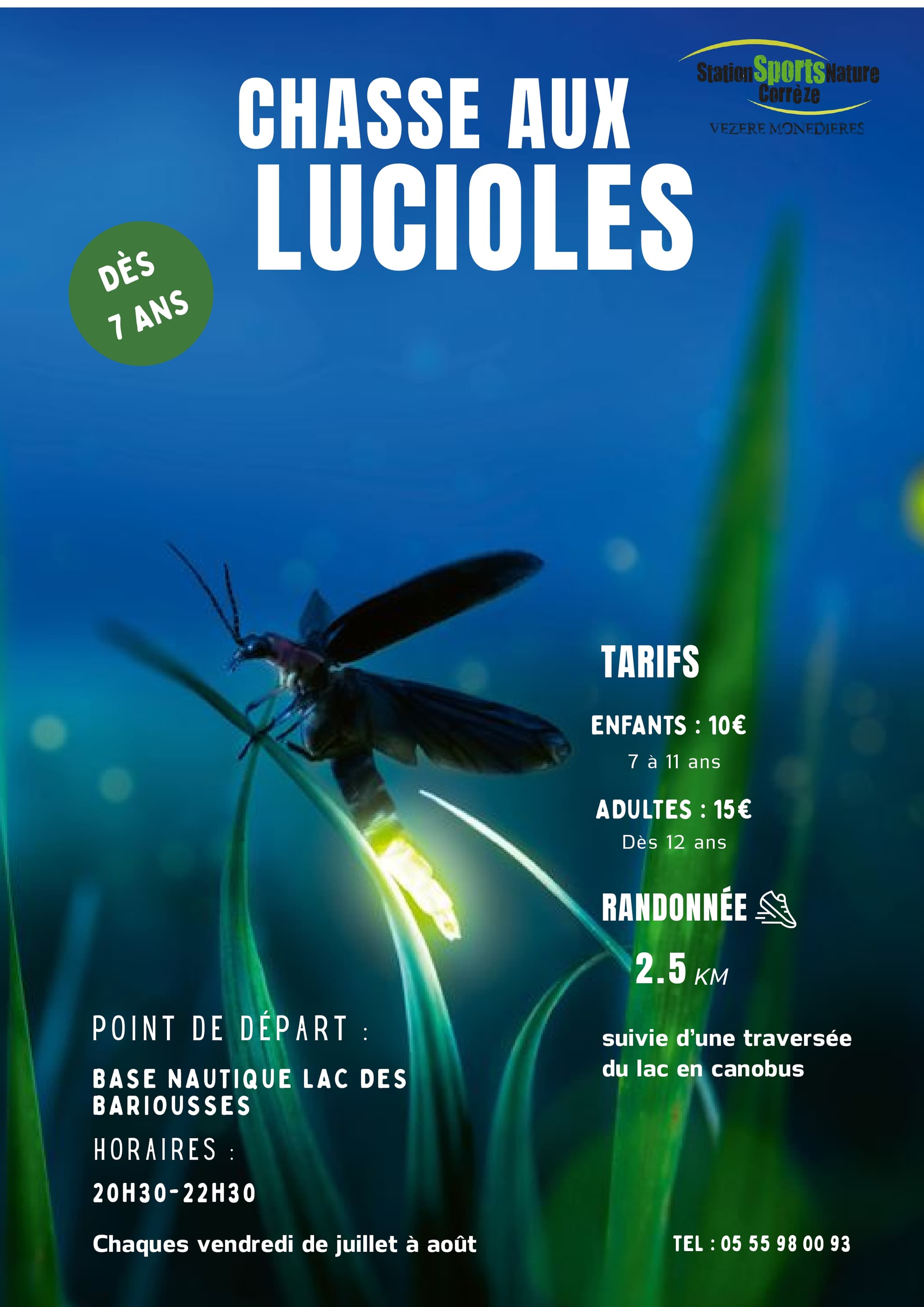 TREIGNAC Chasse aux lucioles été 2026