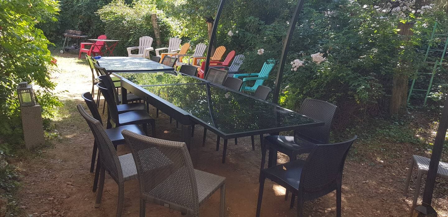 Jardin gite Alep