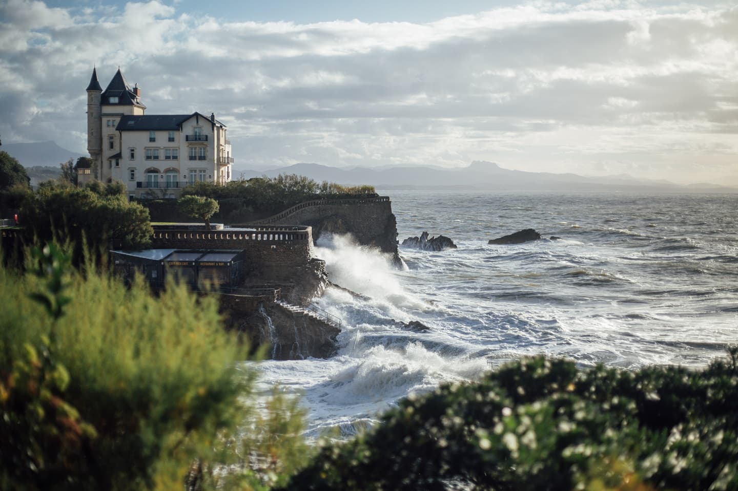Tempête Villa Belza