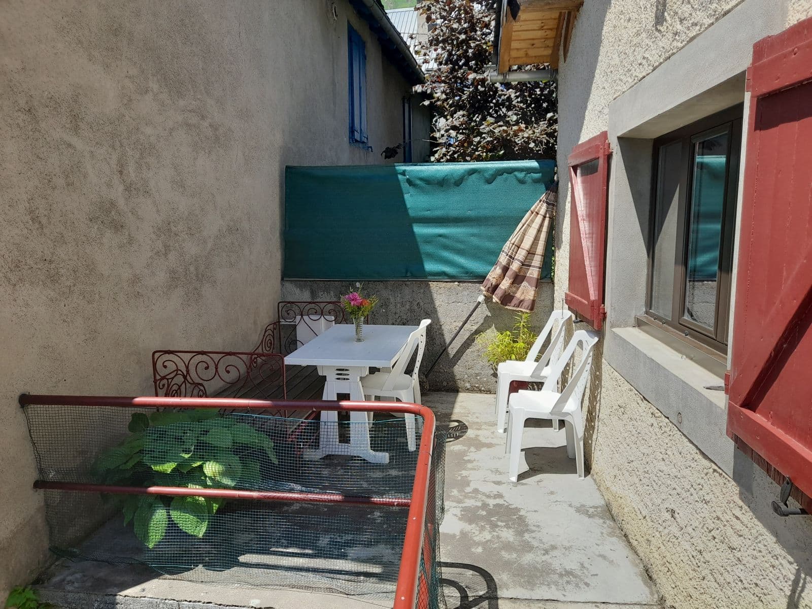Gîte Lestrémau LESCUN Terrasse