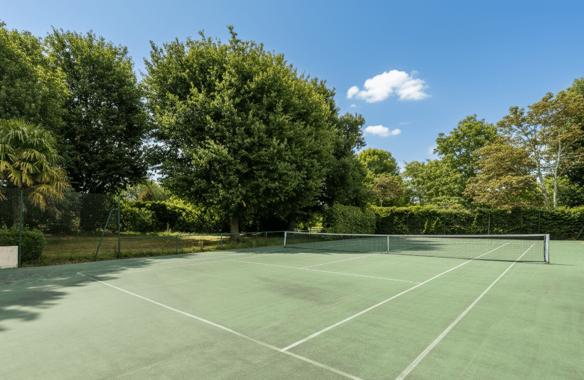 Terrain de tennis_Bassilour_Manoir Bidart
