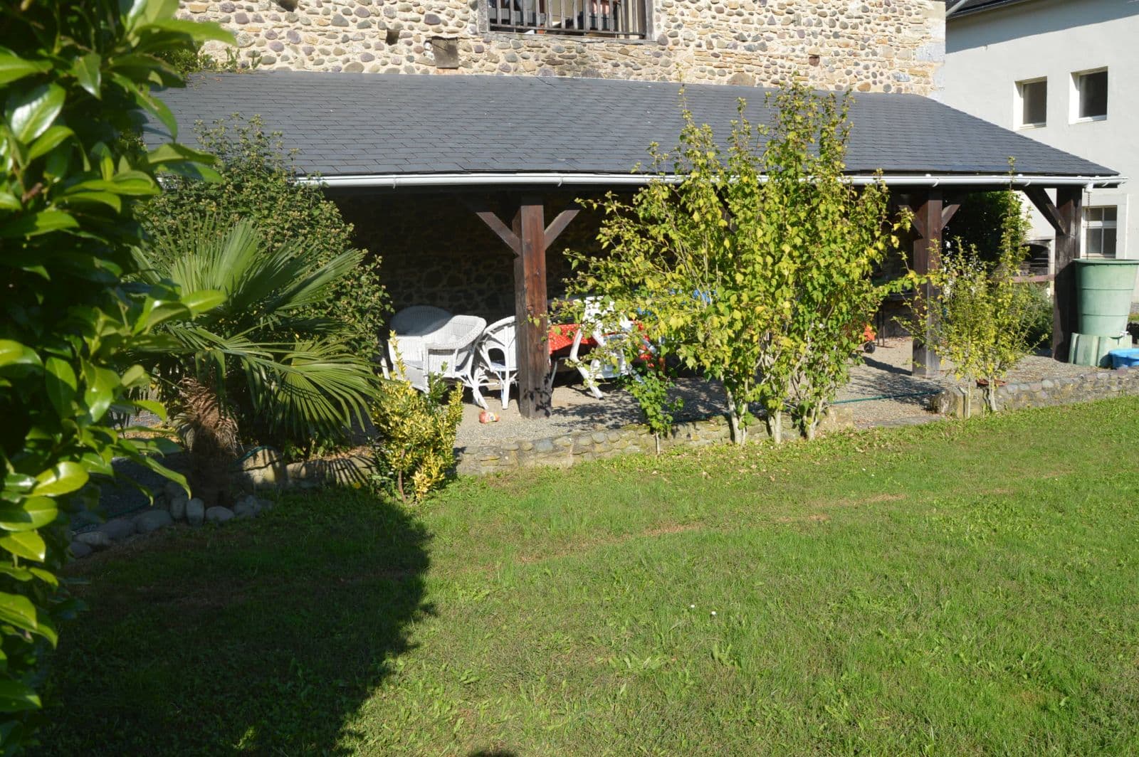 Terrasse couverte