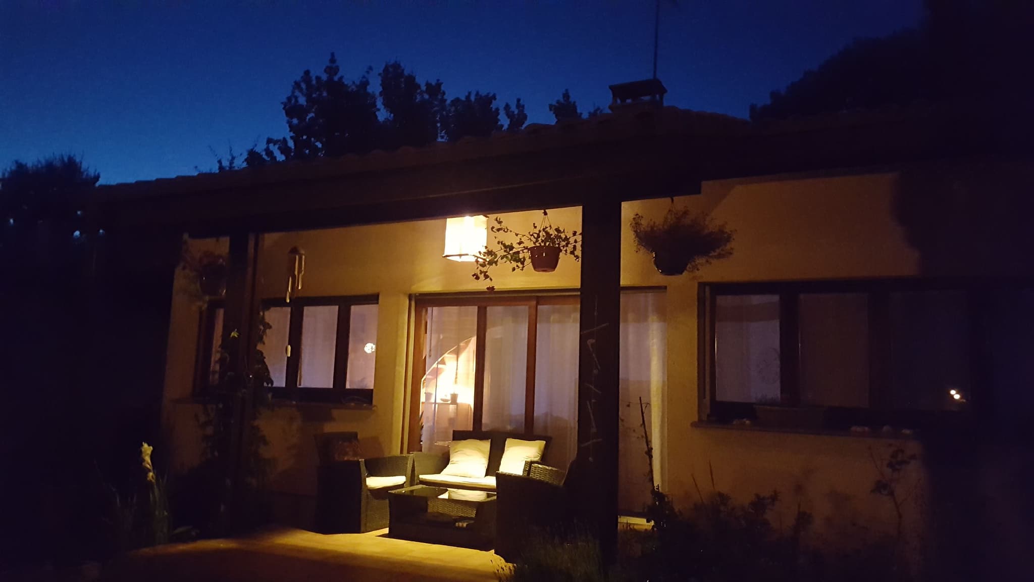 Terrasse de nuit