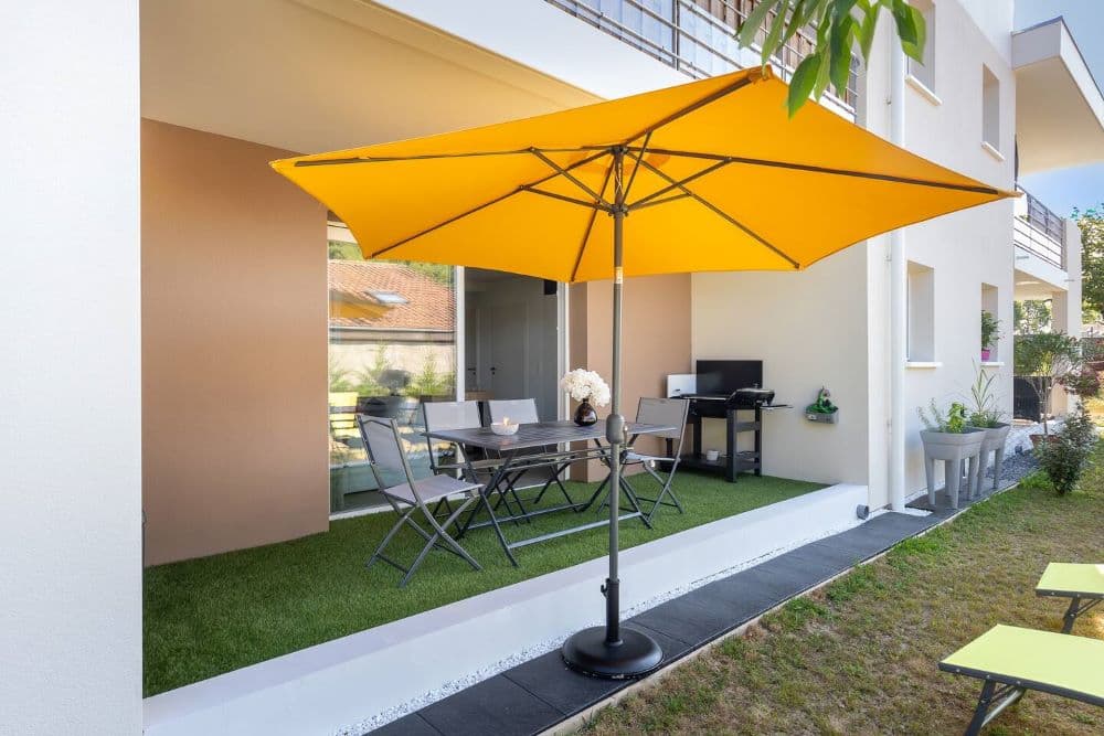 Terrasse jardin